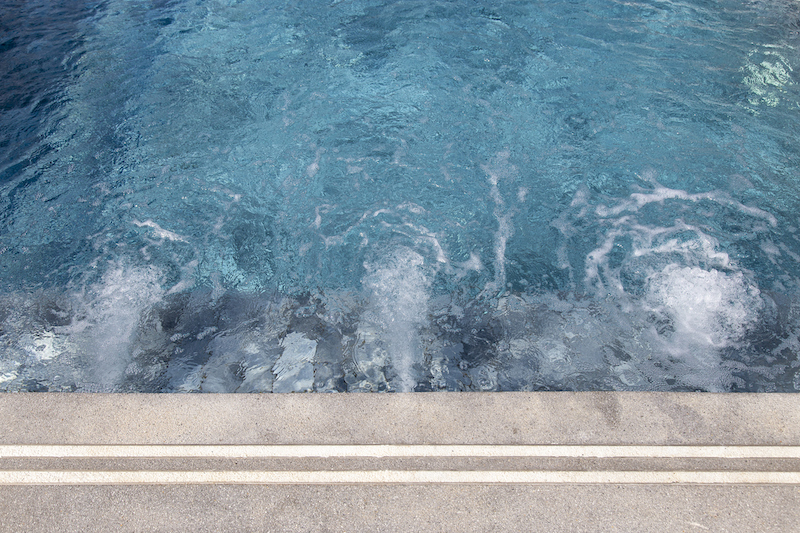 Side of the pool